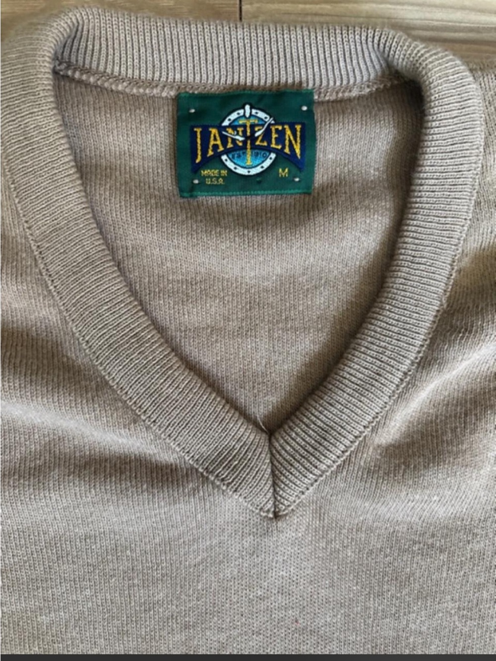 Vintage Jantzen v-neck sweater